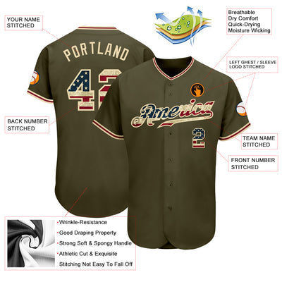Custom Baseball Shirt with Player Name and Number