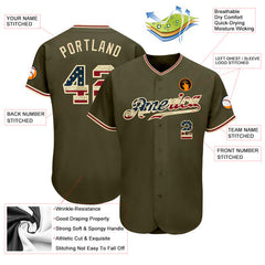 Custom Baseball Shirt with Player Name and Number