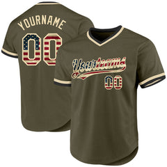 Custom Button Down Baseball Jersey with Player Name and Number