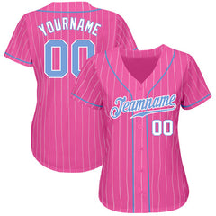 Custom Button Down Baseball Jersey Stitched Printed for Cheer Squad