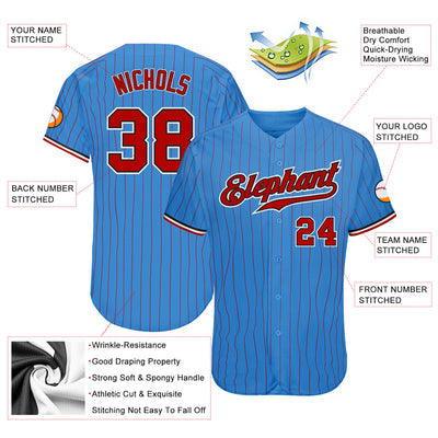Custom Button Down Baseball Jersey for Holiday Gift
