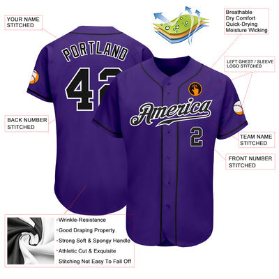 Custom Team Baseball Jersey with Team Logo and Number Sublimated