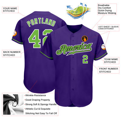 Personalized Baseball Jersey Stitched Printed Name Number