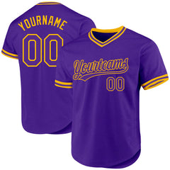 Custom Team Custom Baseball Jersey Shirt with Player Name and Number