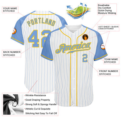 Custom Baseball Uniform with Personalized Team Logo Embroidered