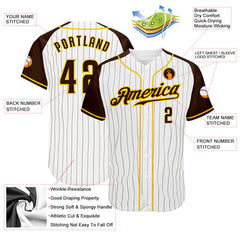 Personalized Baseball Shirt with Team Logo and Number Sublimated or Embroidered