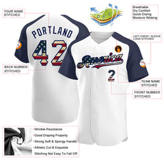 Modern Personalized Baseball Jersey with Custom Name Number