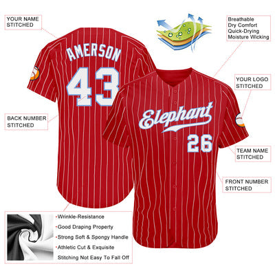 Personalized Baseball Jersey with Personalized Name Number for Team Uniform