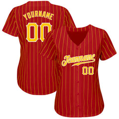 Custom Button Down Baseball Jersey Sublimated for Cheer Teams