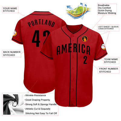 Custom Baseball Team Uniform Slim Fit Stitched Printed Team Logo