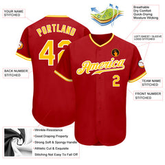 Custom Baseball Team Uniform Stitched Printed