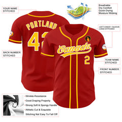 Custom Baseball Uniform with Name and Number for Competition Outfit