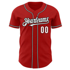Custom Baseball Jersey Shirt Striped with Team Name and Logo