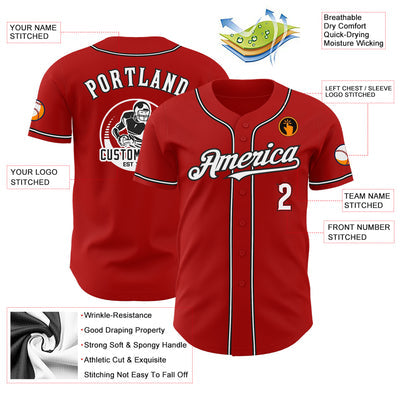 Custom Baseball Jersey Shirt Striped with Team Name and Logo
