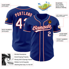 Custom Baseball Shirt with Team Logo and Number