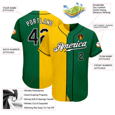 Short Sleeve Custom Baseball Team Uniform with Personalized Name Number