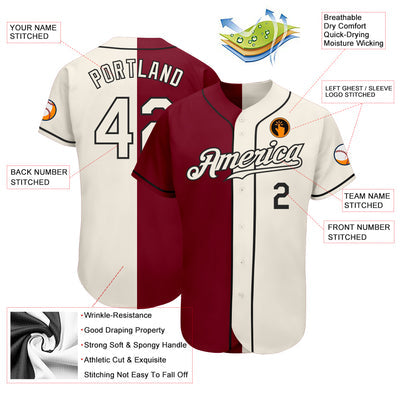 Personalized Baseball Jersey with Full Custom Design Sublimated