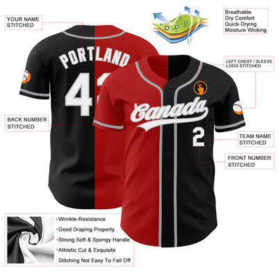 Custom Button Down Baseball Jersey with Player Name and Number for Brothers and Sisters