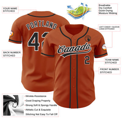Custom Baseball Team Uniform with Personalized Team Logo for Fathers Day Gift