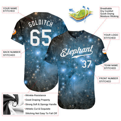 Custom Baseball Team Uniform with Player Name and Number for Softball Teams