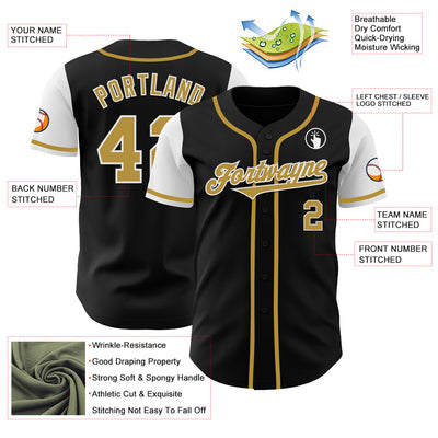 Custom Button Down Baseball Jersey Athletic with Player Name and Number