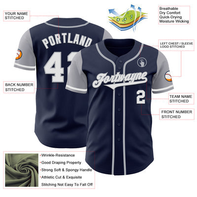Custom Baseball Jersey Shirt with Custom Team Logo for School Team Outfit
