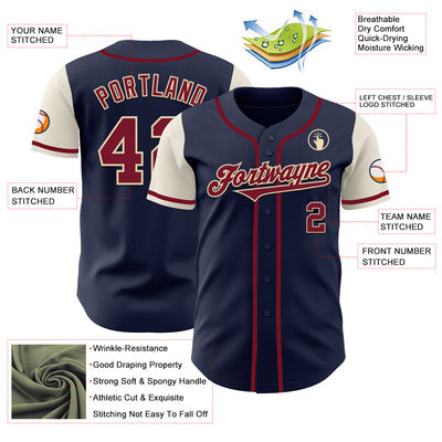 Custom Baseball Jersey Shirt Name Number for Company Team Event