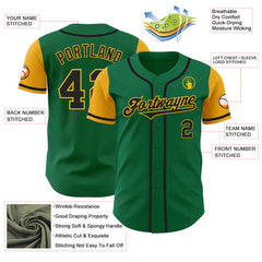 Custom Baseball Shirt with Team Logo and Number