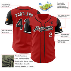 Custom Baseball Jersey Mesh Stitched Printed