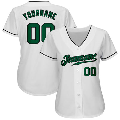 Custom Button Down Baseball Jersey with Player Name and Number