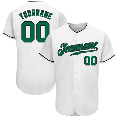 Custom Button Down Baseball Jersey with Player Name and Number