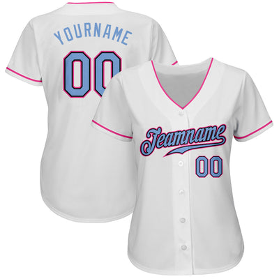 Custom Button Down Baseball Jersey Casual with Name Number and Logo