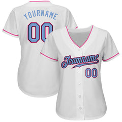 Custom Button Down Baseball Jersey Casual with Name Number and Logo