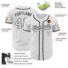 Custom Baseball Jersey Shirt Fan with Name and Number