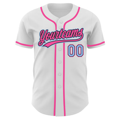 Pinstripe Custom Team Baseball Jersey with Custom Name Number