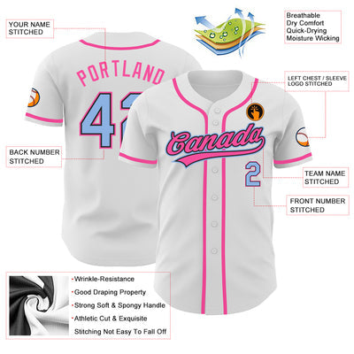 Pinstripe Custom Team Baseball Jersey with Custom Name Number