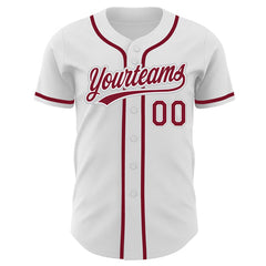 Custom Baseball Team Jersey with Custom Names and Numbers for Little League Teams