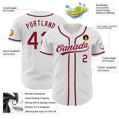 Custom Baseball Team Jersey with Custom Names and Numbers for Little League Teams