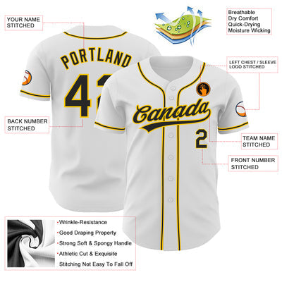 Custom Team Baseball Jersey Varsity Style with Personalized Team Logo