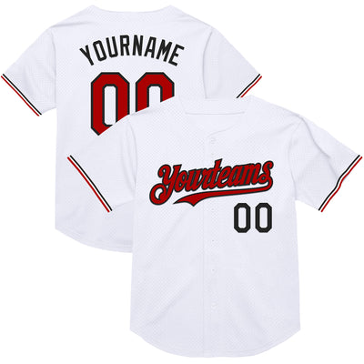 Custom Baseball Team Uniform Lightweight Stitched Printed
