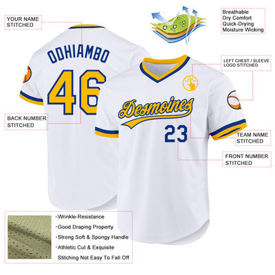 Personalized Baseball Jersey with Custom Team Logo