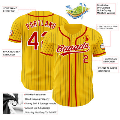 Embroidered Personalized Baseball Jersey with Custom Name Number