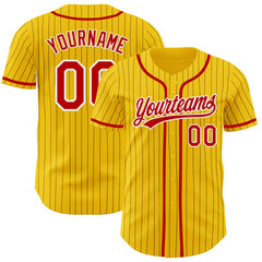Embroidered Personalized Baseball Jersey with Custom Name Number