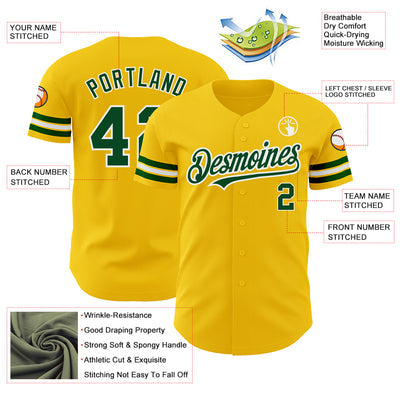 Custom Baseball Shirt with Name and Number