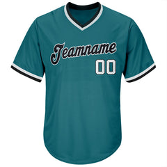 Family Matching Custom Button Down Baseball Jersey with Custom Name Number