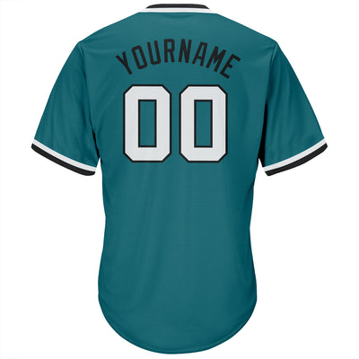 Family Matching Custom Button Down Baseball Jersey with Custom Name Number