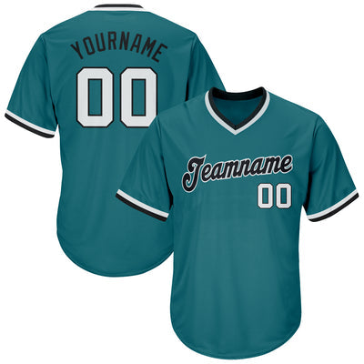 Family Matching Custom Button Down Baseball Jersey with Custom Name Number
