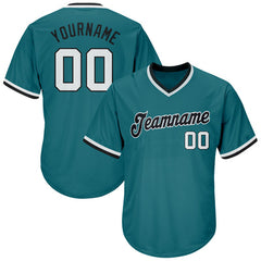 Family Matching Custom Button Down Baseball Jersey with Custom Name Number