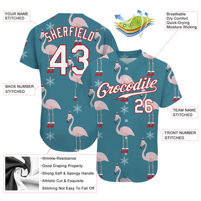 Custom Baseball Shirt with Team Name and Logo Stitched Printed Name Number