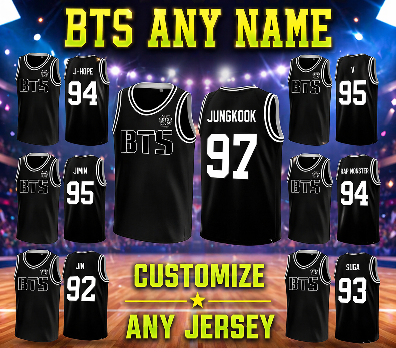 Custom BST Basketball Jersey Personalized Name Number Logo, Embroidered or Printed Basketball Shirt for Men Women Youth